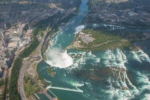 vue de niagara chutes dans Canada photo