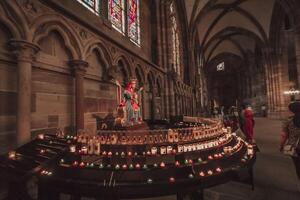 Strasbourg, France, juillet 13 2022. strasbourg cathédrale ou le cathédrale de notre Dame de strasbourg photo