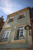 coloré Maisons de porto Ribeira, le Portugal photo