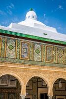 le génial mosquée de Kairouan dans Tunisie photo