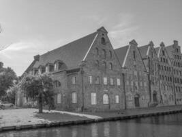 ville de luebeck sur la mer baltique photo