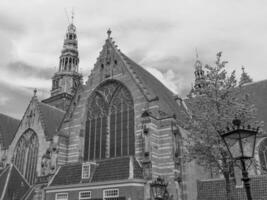 Amsterdam aux Pays-Bas photo