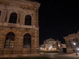 le ville de Dresde dans la Saxe photo