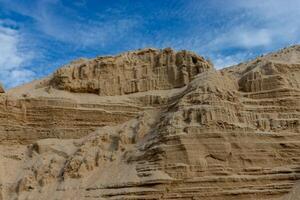 le sable Contexte texture. photo