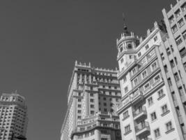 madrid en espagne photo