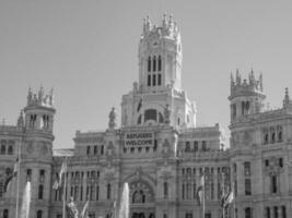 madrid en espagne photo