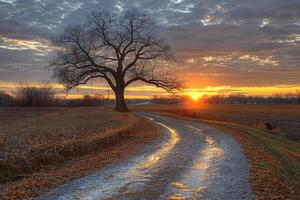 ai généré magnifique paysage paysage la nature professionnel la photographie photo