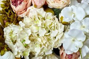 artificiel fleur Contexte Valentin, mariage, romantique, mariage journée photo