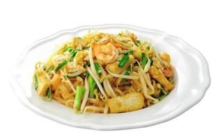 Thai food pad thai, nouilles sautées aux crevettes