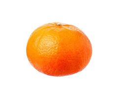 fruit orange isolé sur blanc photo
