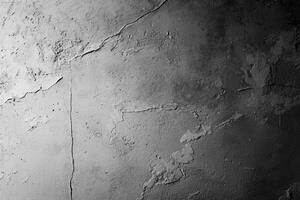 ai généré gris ciment Contexte. mur texture photo