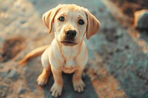 ai généré chien photo