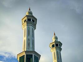 Cuba mosquée avec ciel Contexte photo
