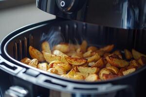 ai généré efficace air friteuse. produire ai photo