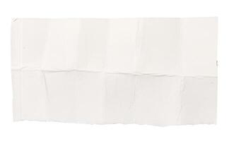rectangulaire pièce de blanc papier carton avec déchiré bords photo