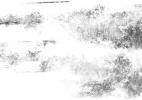 encre élégance, noir roulé texture sur une nettoyer blanc Contexte photo