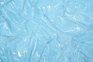 bleu clair Plastique texture, éco amical nylon polyéthylène emballage pour Plastique gratuit vivant photo