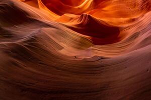 fascinant vues, explorant inférieur antilope canyon. photo