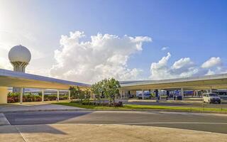 Cancun quintana roo Mexique 2021 Cancun international aéroport Extérieur dans Mexique photo