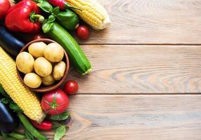 ensemble de légumes photo