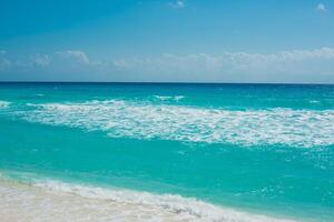 magnifique plage dans Cancún, quintana roo photo