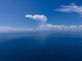 aérien vue de Caraïbes mer dans Cozumel, Mexique photo