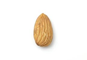 amandes sur blanc photo