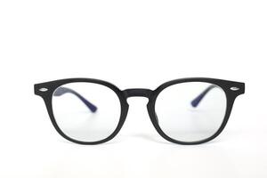 des lunettes sur blanc arrière-plan, lunettes sur blanc Contexte photo