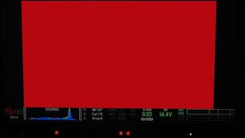 écran d'enregistrement vidéo. cadre de viseur de caméra professionnelle sur l'écran du moniteur. photo