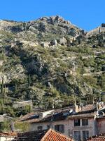 médiéval forteresse de st. John sur le Montagne. Kotor, Monténégro photo