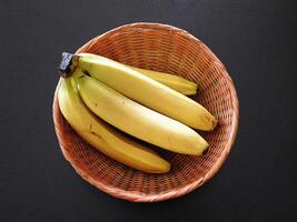 bananes dans le cuisine photo