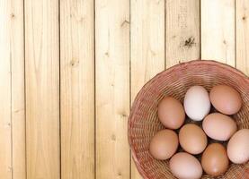 oeufs dans la cuisine photo