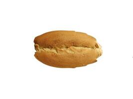 pain sur fond blanc photo