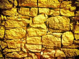 texture de Jaune pierre dans le jardin photo