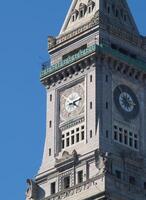 Boston, maman, 2008 - architectural détail l'horloge la tour photo