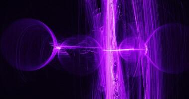 rose et violet abstrait lignes courbes particules Contexte photo