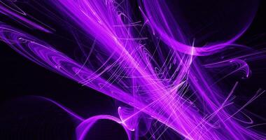 rose et violet abstrait lignes courbes particules Contexte photo