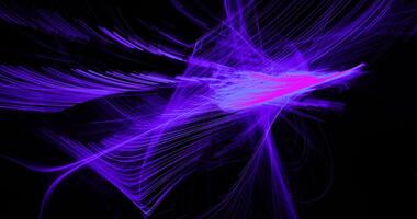 violet bleu rose abstrait lignes courbes particules Contexte photo