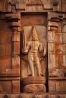 bas relief. Brihadishwara temple, tanjoré photo