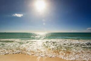 belle plage et mer photo