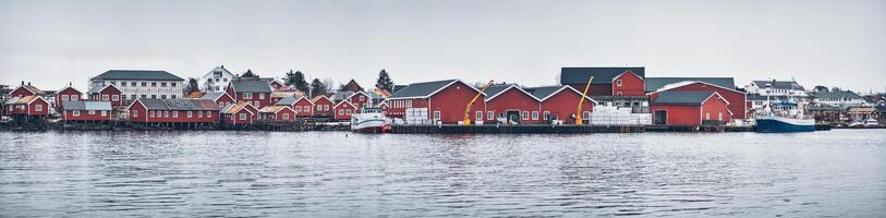 reine pêche village, Norvège photo