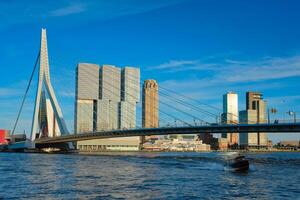 Rotterdam paysage urbain , Pays-Bas photo