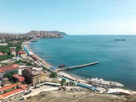 la baie de sudak city, crimée photo