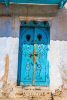 décoratif porte dans Kairouan, Tunisie photo