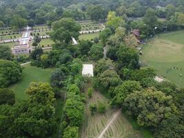 aérien vue de vert ville sur 2023-09-17 dans lahore Pakistan photo