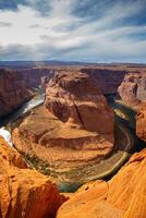 génial vue de le grandiose canyon nationale parc, Arizona, uni États. Californie désert. photo