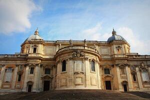 Basilique di Père Noël maria majeur, capella paolina dans Rome. Italie. le plus grand catholique église dévoué à vierge Marie dans Italie photo