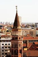 san gottardo cloche la tour dans milan, Italie photo