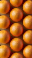 ai généré texturé Contexte avec des oranges, ajouter visuel l'intérêt à composition verticale mobile fond d'écran photo