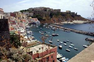 procida autour le île. pendant le été photo